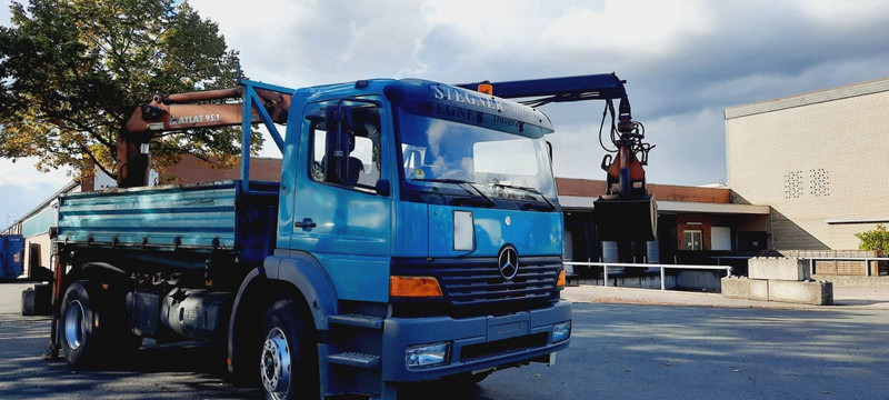 Mercedes-Benz 1828K 4x2 Kipper KRAN+Funk/Greifer - Xe ben, Xe cẩu tự hành: hình 4 Mercedes-Benz 1828K 4x2 Kipper KRAN+Funk/Greifer - Xe ben, Xe cẩu tự hành: hình 4