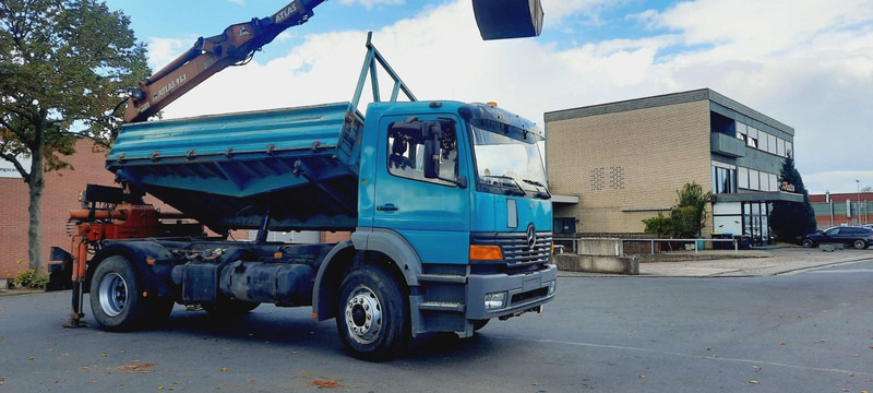 Mercedes-Benz 1828K 4x2 Kipper KRAN+Funk/Greifer - Xe ben, Xe cẩu tự hành: hình 2 Mercedes-Benz 1828K 4x2 Kipper KRAN+Funk/Greifer - Xe ben, Xe cẩu tự hành: hình 2