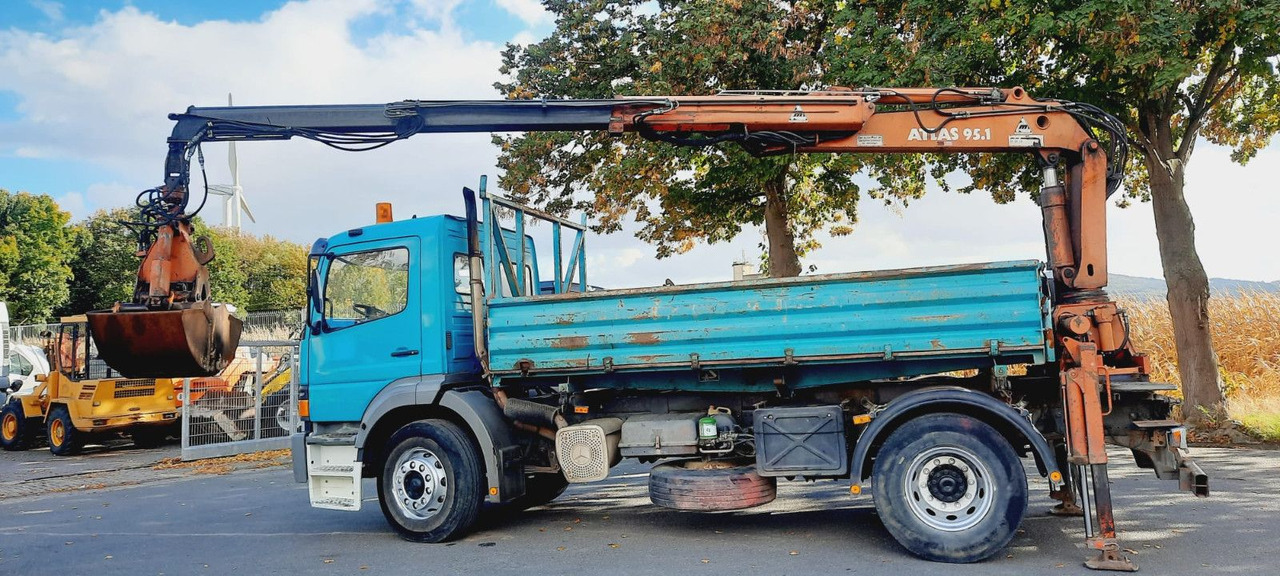 Mercedes-Benz 1828K 4x2 Kipper KRAN+Funk/Greifer - Xe ben, Xe cẩu tự hành: hình 3 Mercedes-Benz 1828K 4x2 Kipper KRAN+Funk/Greifer - Xe ben, Xe cẩu tự hành: hình 3