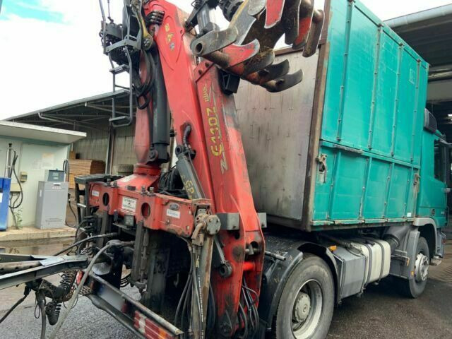 Mercedes-Benz 1841K 4x2 Actros Kipper mit Kran+Greifer - Xe ben, Xe cẩu tự hành: hình 5 Mercedes-Benz 1841K 4x2 Actros Kipper mit Kran+Greifer - Xe ben, Xe cẩu tự hành: hình 5
