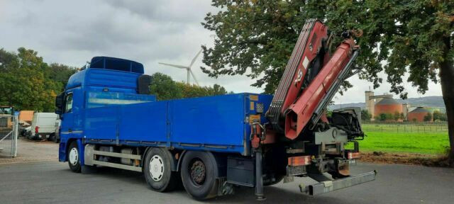 Mercedes-Benz 2544 Pritsche mit Kran Hiab XS am Heck - Xe tải thùng lửng/ Phẳng, Xe cẩu tự hành: hình 3 Mercedes-Benz 2544 Pritsche mit Kran Hiab XS am Heck - Xe tải thùng lửng/ Phẳng, Xe cẩu tự hành: hình 3