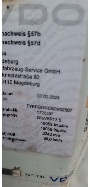 Xe ben Mitsubishi Canter Kipper 2 Achser: hình 11