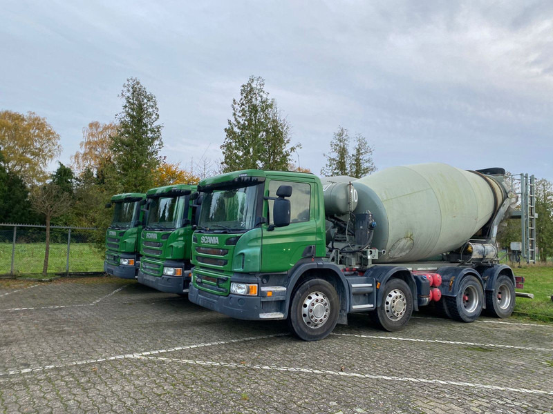 Scania 2x P360 Betonmischer 8x4 Blatt/Blatt E6 2 stück - Xe trộn bê tông: hình 4 Scania 2x P360 Betonmischer 8x4 Blatt/Blatt E6 2 stück - Xe trộn bê tông: hình 4