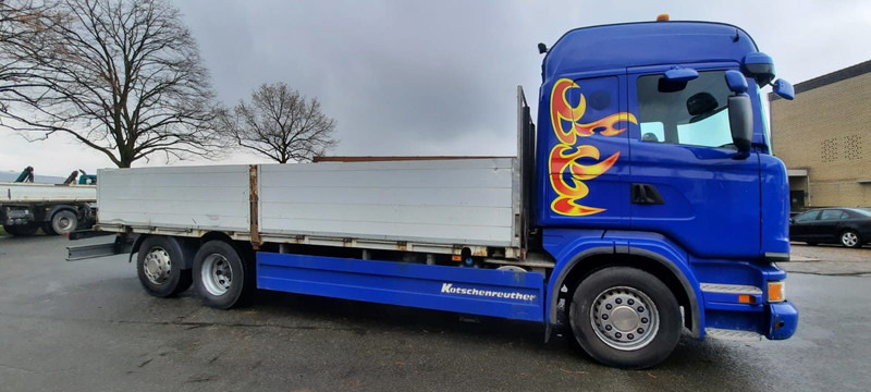 Scania G440 Pritsche 6x2 Kran am Heck vor - Xe tải thùng lửng/ Phẳng, Xe cẩu tự hành: hình 3 Scania G440 Pritsche 6x2 Kran am Heck vor - Xe tải thùng lửng/ Phẳng, Xe cẩu tự hành: hình 3
