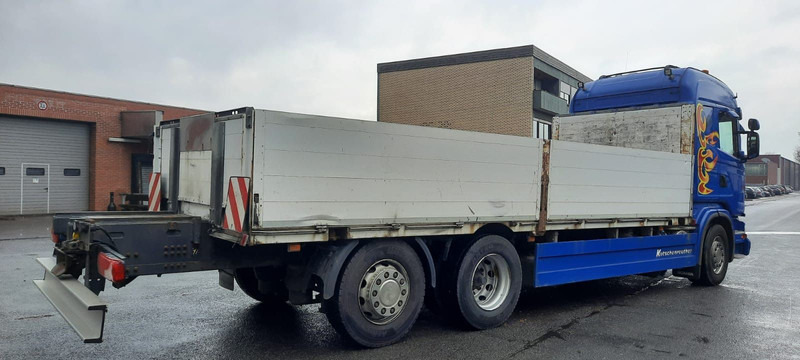 Scania G440 Pritsche 6x2 Kran am Heck vor - Xe tải thùng lửng/ Phẳng, Xe cẩu tự hành: hình 4 Scania G440 Pritsche 6x2 Kran am Heck vor - Xe tải thùng lửng/ Phẳng, Xe cẩu tự hành: hình 4