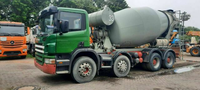 Scania P340PS 4-Achser 8x4 Betonmischer Euro:4 - Xe trộn bê tông: hình 1 Scania P340PS 4-Achser 8x4 Betonmischer Euro:4 - Xe trộn bê tông: hình 1