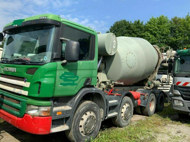Scania P340PS 8x4 Blatt/Blatt 1-Hand - Xe trộn bê tông: hình 1 Scania P340PS 8x4 Blatt/Blatt 1-Hand - Xe trộn bê tông: hình 1