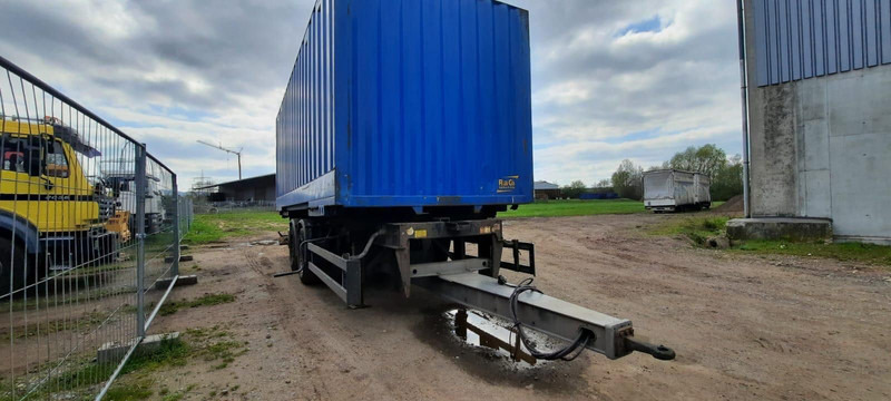 Schmitz Cargobull Containeranhänger mit Container - Xe chở container/ Rơ moóc hoán đổi thân: hình 4 Schmitz Cargobull Containeranhänger mit Container - Xe chở container/ Rơ moóc hoán đổi thân: hình 4