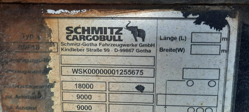 Schmitz Cargobull Containeranhänger mit Container - Xe chở container/ Rơ moóc hoán đổi thân: hình 2 Schmitz Cargobull Containeranhänger mit Container - Xe chở container/ Rơ moóc hoán đổi thân: hình 2