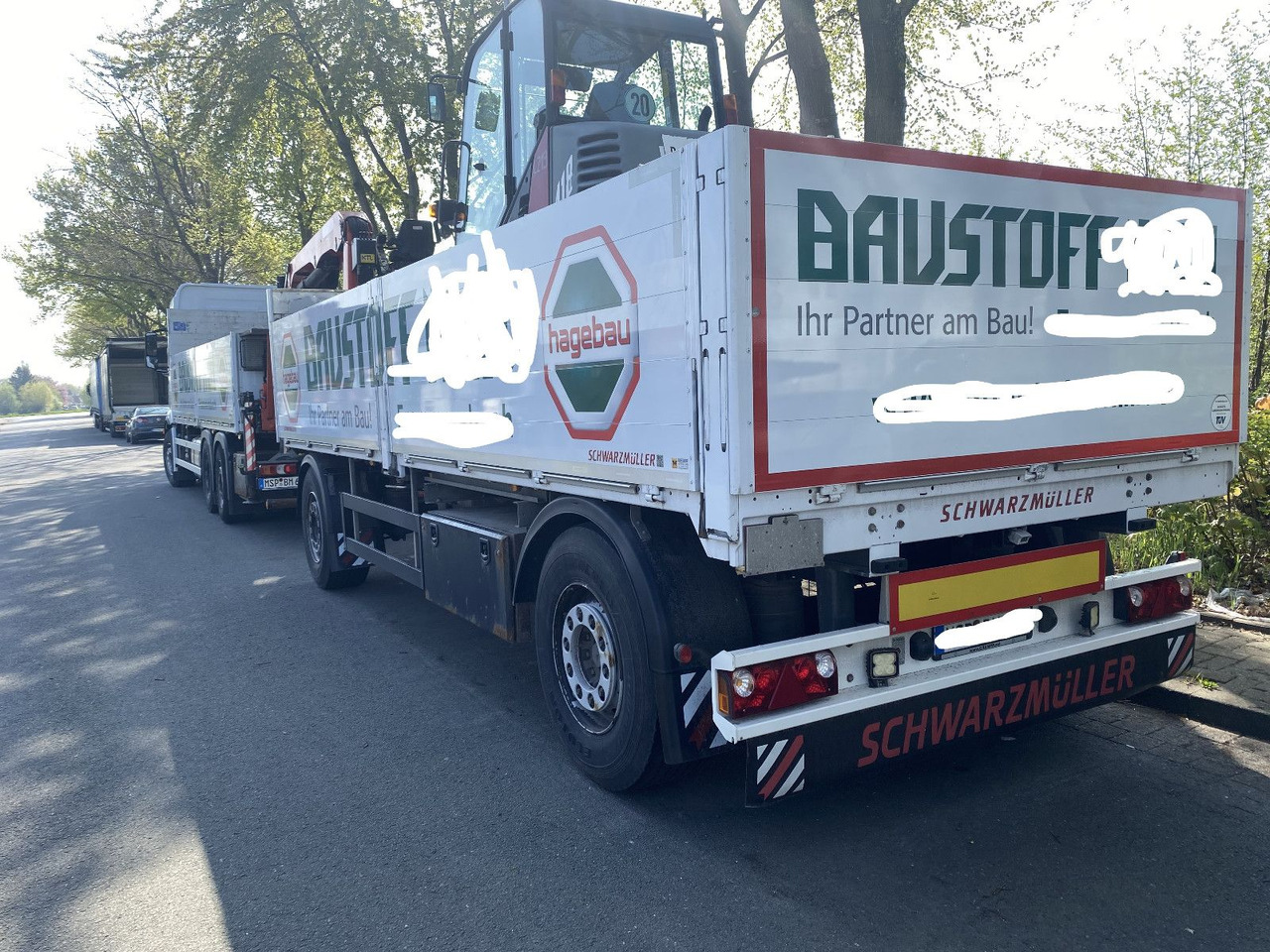 Schwarzmüller Baustoffpritsche - Rơ moóc thùng lửng/ Phẳng: hình 3 Schwarzmüller Baustoffpritsche - Rơ moóc thùng lửng/ Phẳng: hình 3