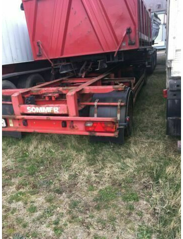 Sommer AW18 T Abrollanhänger German Fahrzeug - Xe chở container/ Rơ moóc hoán đổi thân: hình 1 Sommer AW18 T Abrollanhänger German Fahrzeug - Xe chở container/ Rơ moóc hoán đổi thân: hình 1