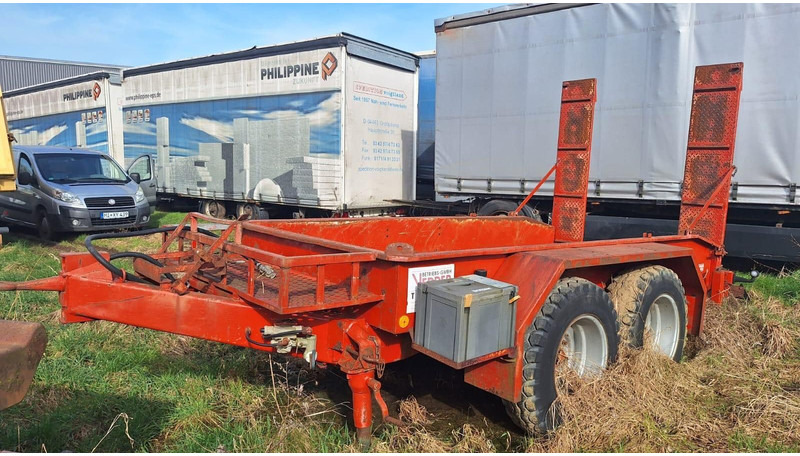 Westfalia 2-Achser Tanden Tieflader mit Rampen - Rơ moóc thùng lửng/ Phẳng: hình 2 Westfalia 2-Achser Tanden Tieflader mit Rampen - Rơ moóc thùng lửng/ Phẳng: hình 2