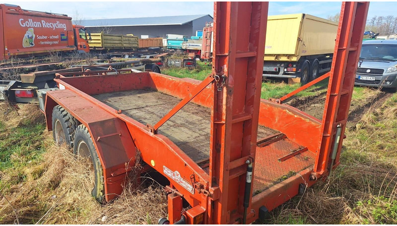Westfalia 2-Achser Tanden Tieflader mit Rampen - Rơ moóc thùng lửng/ Phẳng: hình 4 Westfalia 2-Achser Tanden Tieflader mit Rampen - Rơ moóc thùng lửng/ Phẳng: hình 4