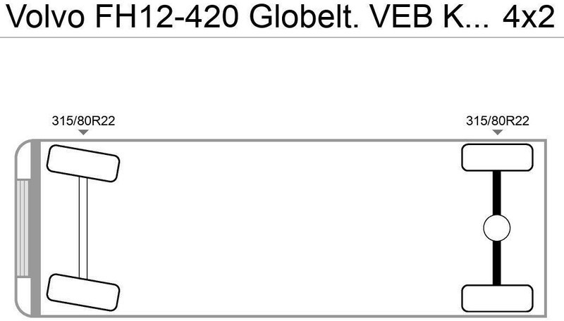 Volvo FH12-420 Globelt. VEB Klima Kipphydraulik - Xe đầu kéo: hình 5 Volvo FH12-420 Globelt. VEB Klima Kipphydraulik - Xe đầu kéo: hình 5