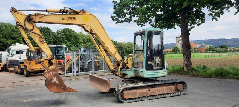 Yanmar Vio 70 - Máy xúc mini: hình 4 Yanmar Vio 70 - Máy xúc mini: hình 4