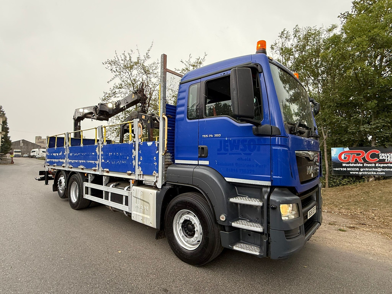 2016 MAN TGS 26.360 6X2 Drawbar Spec Brick Grab Truck - Xe tải thùng lửng/ Phẳng: hình 1 2016 MAN TGS 26.360 6X2 Drawbar Spec Brick Grab Truck - Xe tải thùng lửng/ Phẳng: hình 1