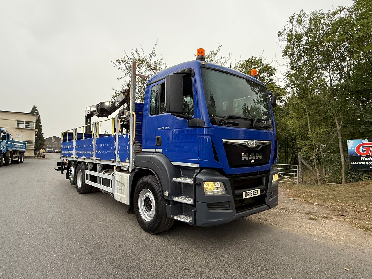 2016 MAN TGS 26.360 6X2 Drawbar Spec Brick Grab Truck - Xe tải thùng lửng/ Phẳng: hình 5 2016 MAN TGS 26.360 6X2 Drawbar Spec Brick Grab Truck - Xe tải thùng lửng/ Phẳng: hình 5