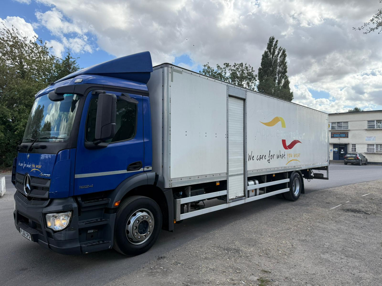 Xe tải hộp 2016 Mercedes Antos 1824 Rigid Truck: hình 8