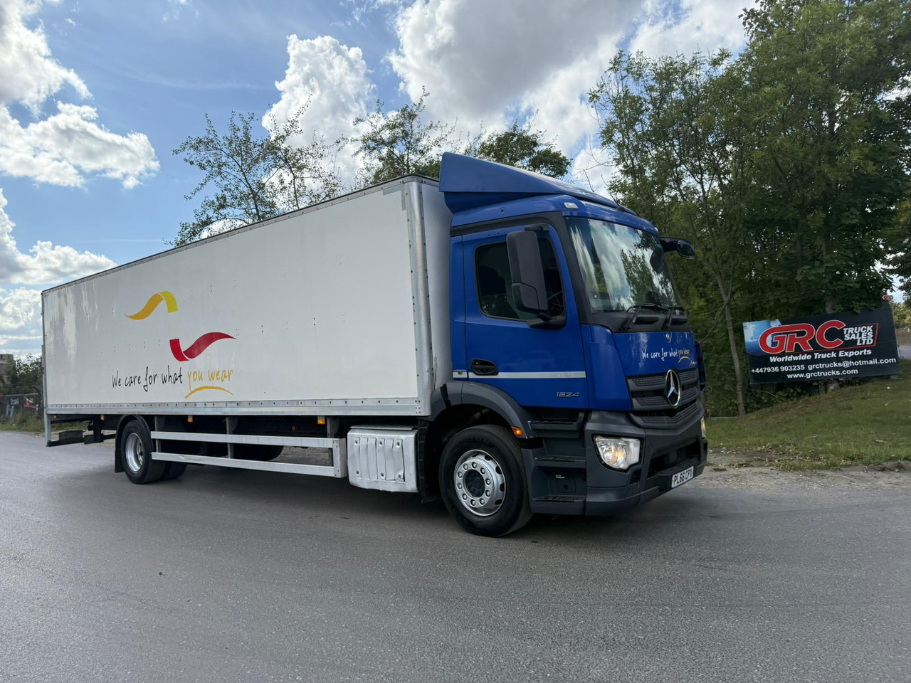 Xe tải hộp 2016 Mercedes Antos 1824 Rigid Truck: hình 12