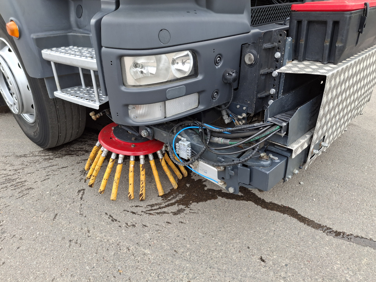 Xe quét đường MAN TGM 18.250 Zamiatarka Kupper Weisser BROCK 2 Motoren Szczotki L/R PM10 Odchwaszczarka: hình 35