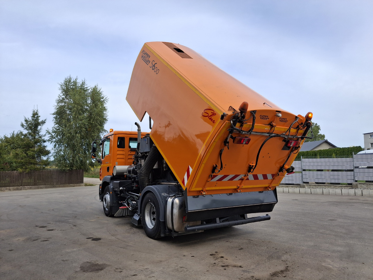 Xe quét đường MAN TGM 18.250 Zamiatarka Kupper Weisser BROCK 2 Motoren Szczotki L/R PM10 Odchwaszczarka: hình 8