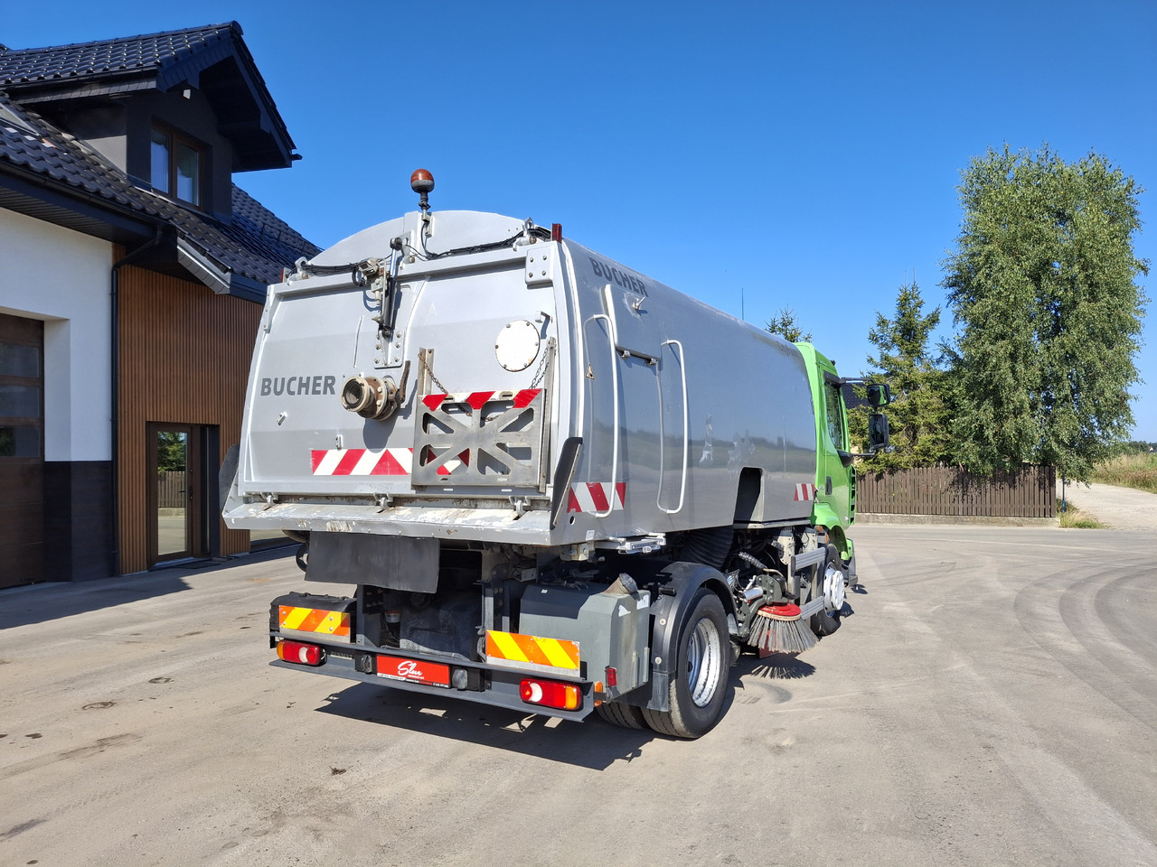 RENAULT Middlum 270 DXI Zamiatarka Kehrmaschine BUCHER Karcher L/R 2 Silniki 2 Motoren - Xe quét đường: hình 4 RENAULT Middlum 270 DXI Zamiatarka Kehrmaschine BUCHER Karcher L/R 2 Silniki 2 Motoren - Xe quét đường: hình 4