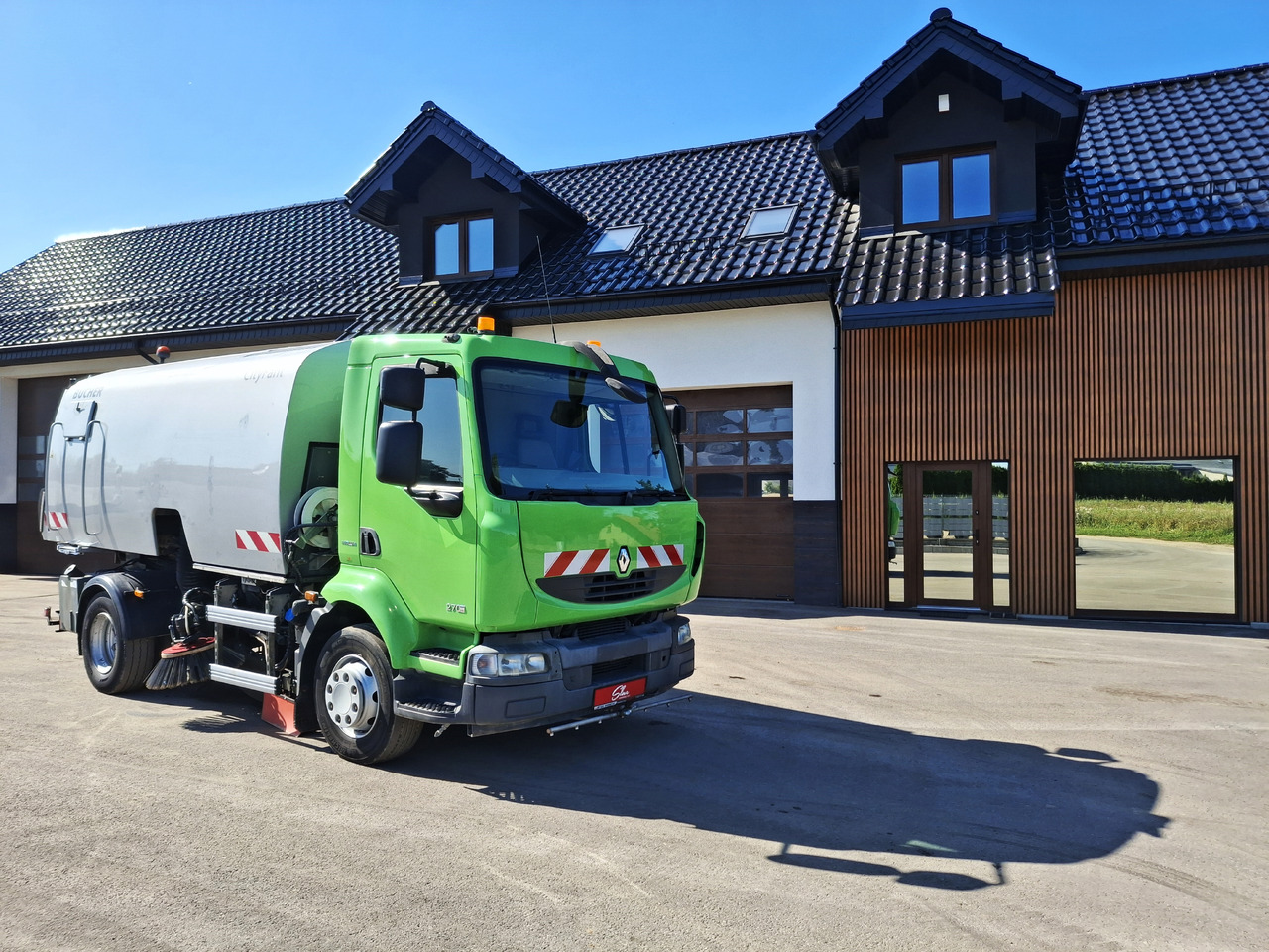 RENAULT Middlum 270 DXI Zamiatarka Kehrmaschine BUCHER Karcher L/R 2 Silniki 2 Motoren - Xe quét đường: hình 1 RENAULT Middlum 270 DXI Zamiatarka Kehrmaschine BUCHER Karcher L/R 2 Silniki 2 Motoren - Xe quét đường: hình 1