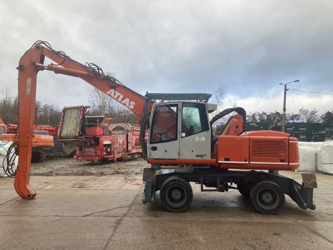 Atlas 1604 - Máy cạp rác/ Công nghiệp: hình 1 Atlas 1604 - Máy cạp rác/ Công nghiệp: hình 1