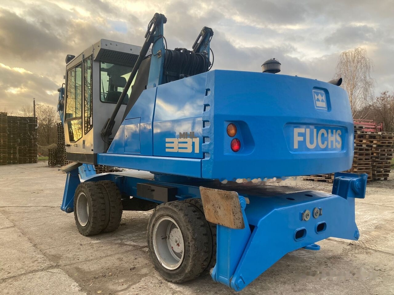Máy cạp rác/ Công nghiệp Fuchs MHL 331 D Generator: hình 12