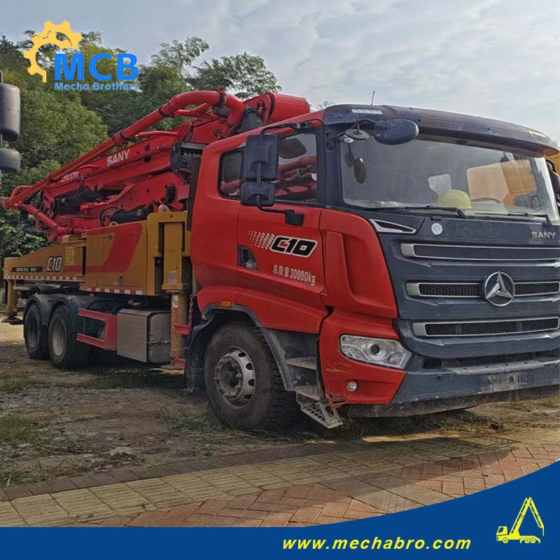 SANY SYM5330THRIF - Xe bơm bê tông: hình 4 SANY SYM5330THRIF - Xe bơm bê tông: hình 4