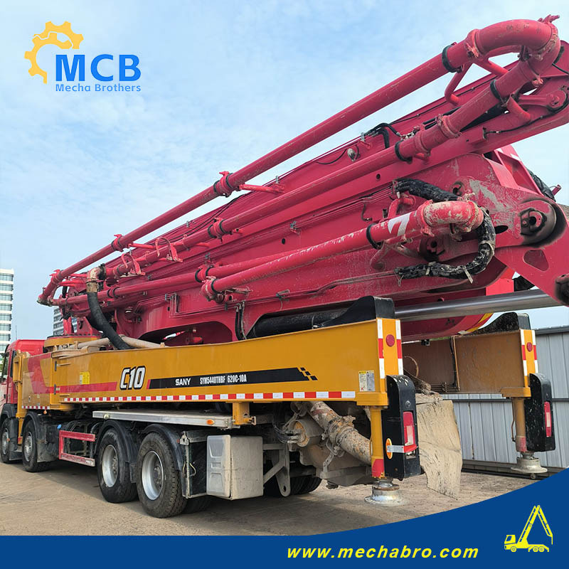 SANY SYM5440THBF - Xe bơm bê tông: hình 4 SANY SYM5440THBF - Xe bơm bê tông: hình 4
