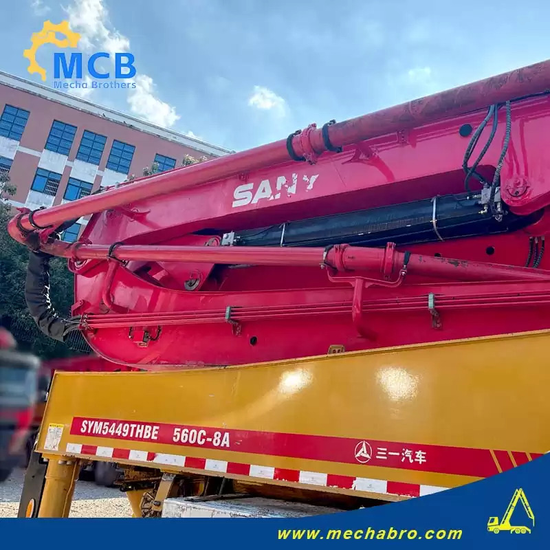 SANY SYM5449THBE - Xe bơm bê tông: hình 4 SANY SYM5449THBE - Xe bơm bê tông: hình 4
