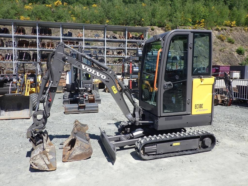 Volvo EC 18 E - Máy xúc mini: hình 1 Volvo EC 18 E - Máy xúc mini: hình 1