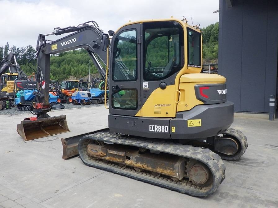 Volvo ECR 88 D - Máy xúc bánh xích: hình 5 Volvo ECR 88 D - Máy xúc bánh xích: hình 5