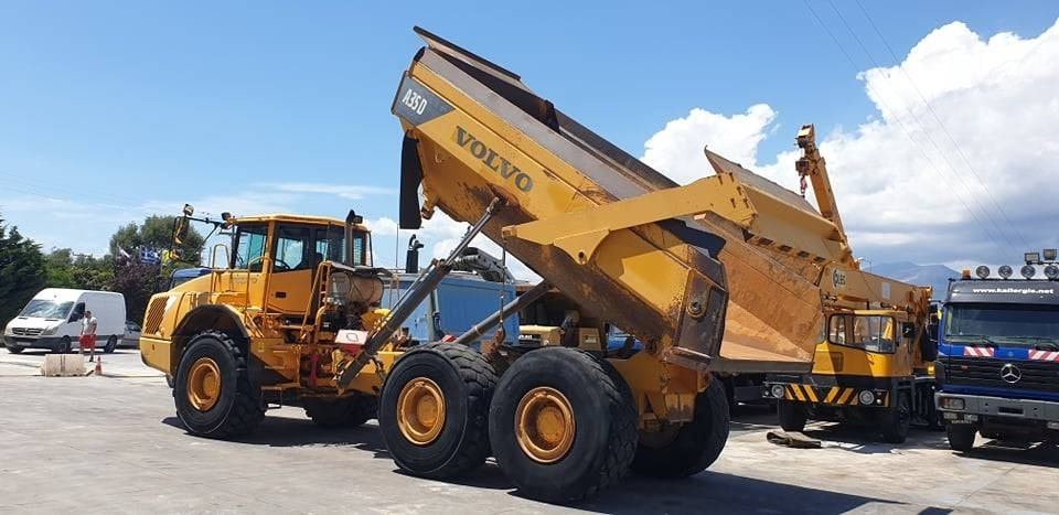 Volvo A35D - Xe ben đổ có khớp nối: hình 4 Volvo A35D - Xe ben đổ có khớp nối: hình 4
