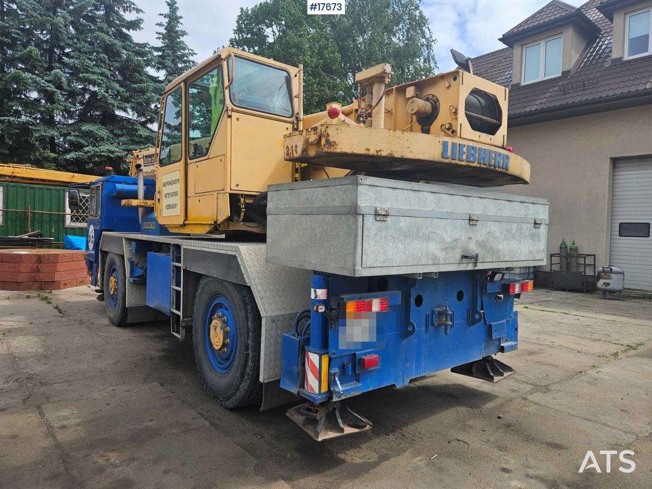 Cẩu bánh lốp 1991 Liebherr LTM 1025: hình 6 Cẩu bánh lốp 1991 Liebherr LTM 1025: hình 6