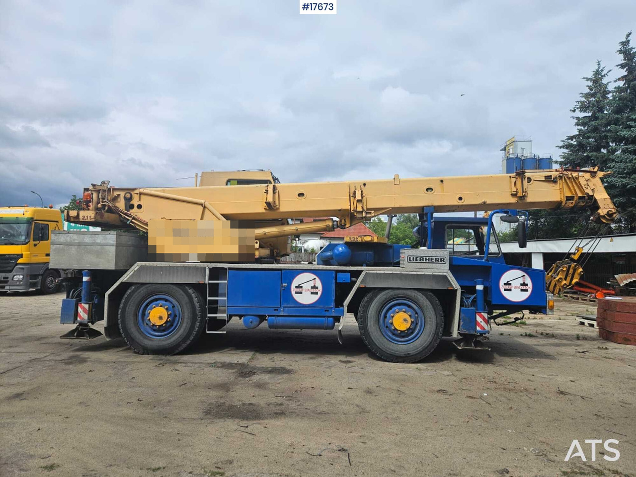 1991 Liebherr LTM 1025 - Cẩu bánh lốp: hình 4 1991 Liebherr LTM 1025 - Cẩu bánh lốp: hình 4