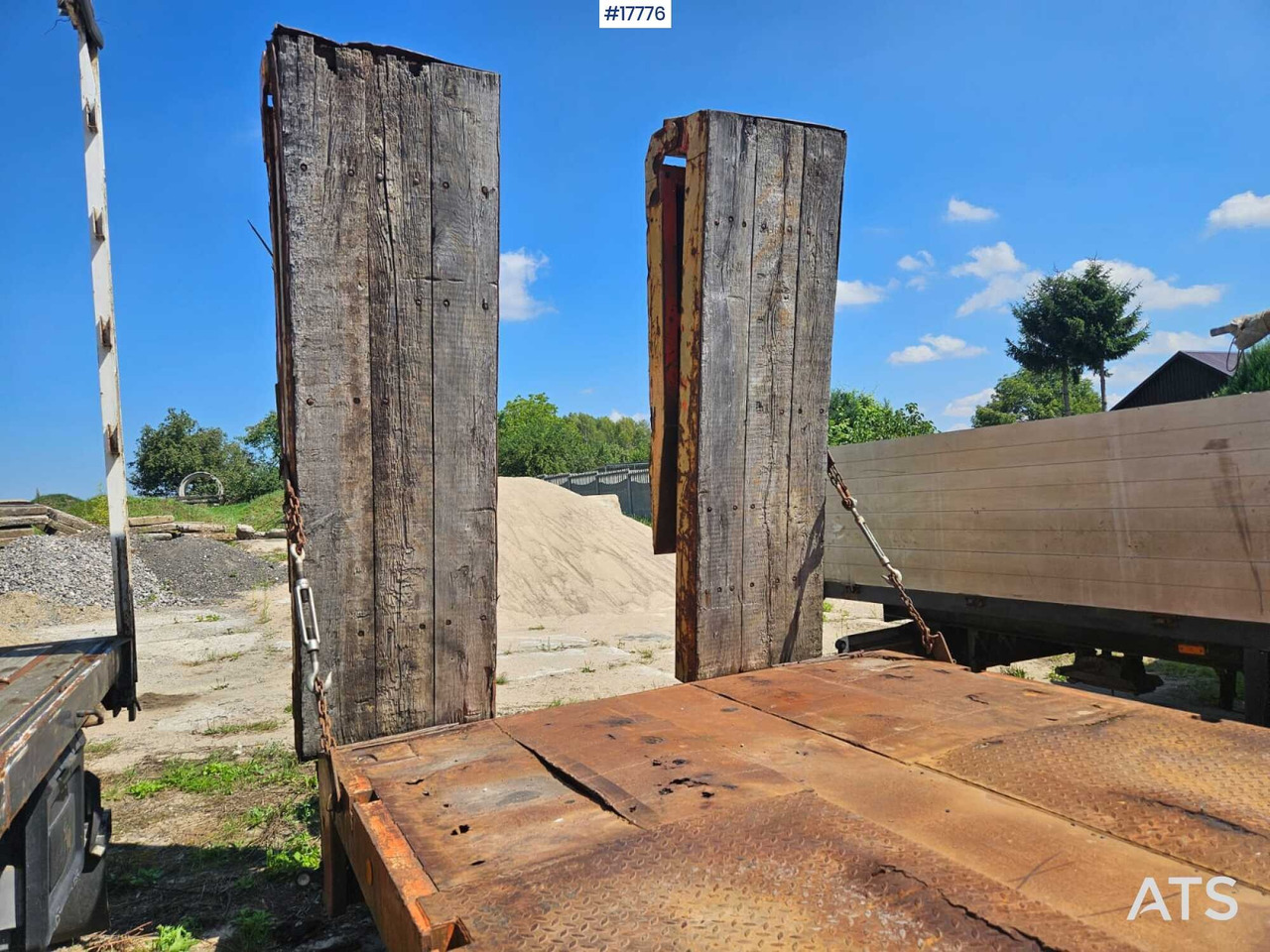 Sơ mi rơ moóc thùng thấp 1992 Nooteboom OSD: hình 7