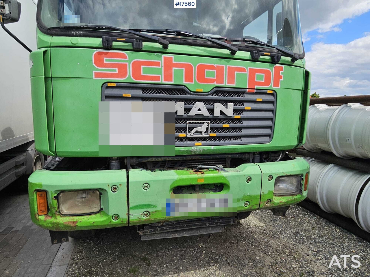 1999 MAN F2000 - Xe ben: hình 4 1999 MAN F2000 - Xe ben: hình 4