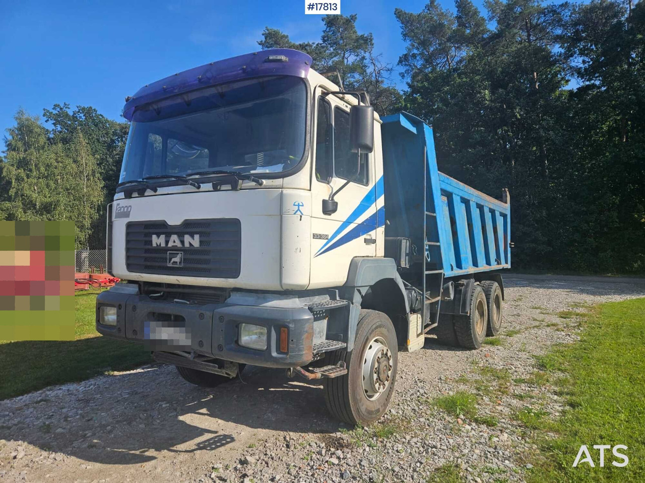 2000 MAN 33.364 - Xe ben: hình 1 2000 MAN 33.364 - Xe ben: hình 1
