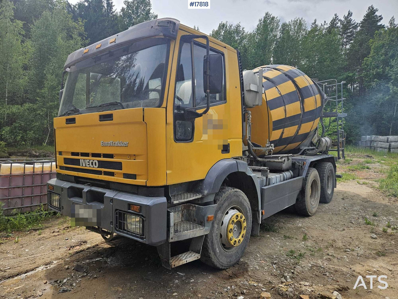 2000 Renault Magirus Eurotrakker - Xe trộn bê tông: hình 1 2000 Renault Magirus Eurotrakker - Xe trộn bê tông: hình 1