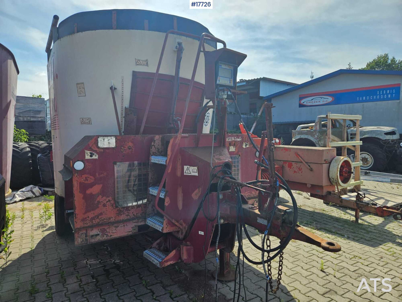 2001 Hersteller VR-10 - Xe trộn thức ăn gia súc: hình 3 2001 Hersteller VR-10 - Xe trộn thức ăn gia súc: hình 3