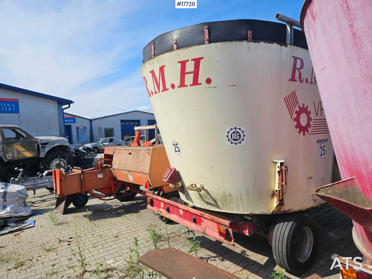 2001 Hersteller VR-10 - Xe trộn thức ăn gia súc: hình 5 2001 Hersteller VR-10 - Xe trộn thức ăn gia súc: hình 5