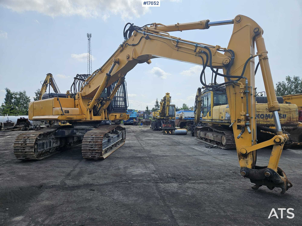 2001 Komatsu 380 - Máy xúc bánh xích: hình 2 2001 Komatsu 380 - Máy xúc bánh xích: hình 2
