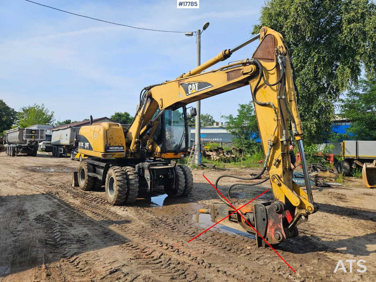 2005 CAT M313 C - Máy xúc bánh lốp: hình 2 2005 CAT M313 C - Máy xúc bánh lốp: hình 2