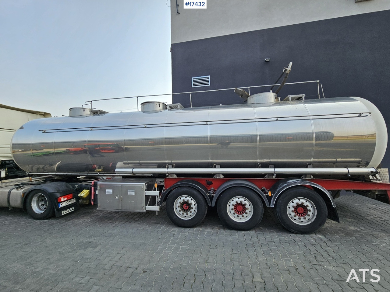 2006 Magyar SR34 food tanker - Sơ mi rơ moóc bồn: hình 1 2006 Magyar SR34 food tanker - Sơ mi rơ moóc bồn: hình 1