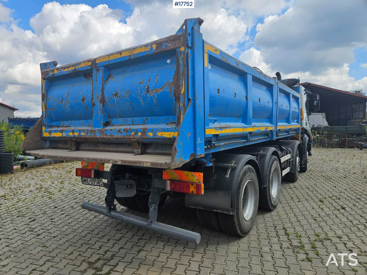Xe cẩu tự hành, Xe ben 2007 Iveco   Trakker +EFFER 210 3s: hình 7