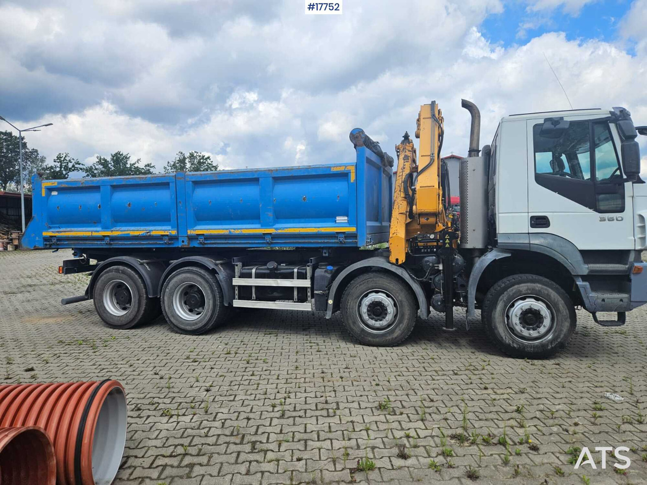 2007 Iveco Trakker +EFFER 210 3s - Xe cẩu tự hành, Xe ben: hình 2 2007 Iveco Trakker +EFFER 210 3s - Xe cẩu tự hành, Xe ben: hình 2