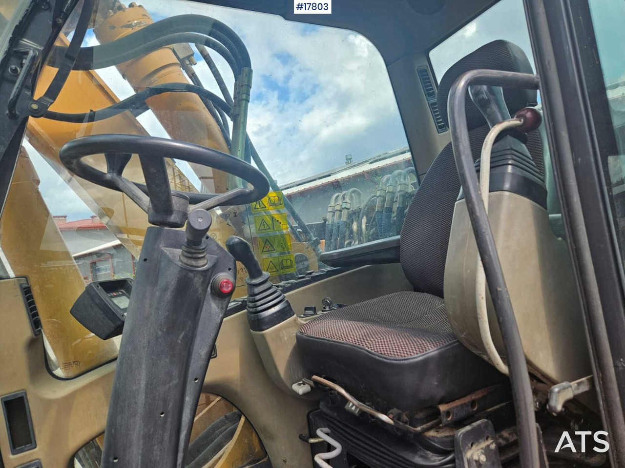 Máy xúc bánh lốp 2008 Case  WX 165: hình 8