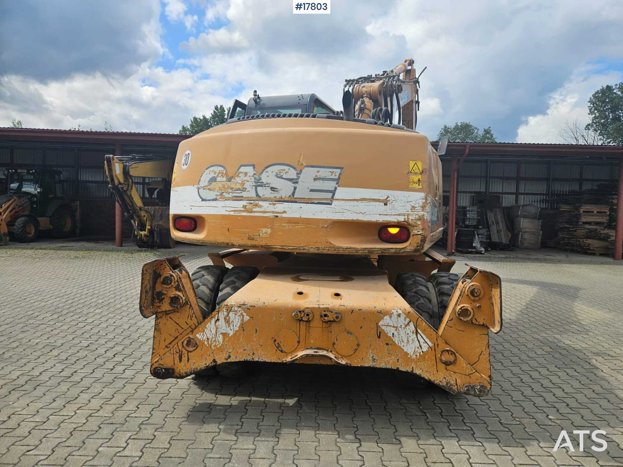 Máy xúc bánh lốp 2008 Case  WX 165: hình 7